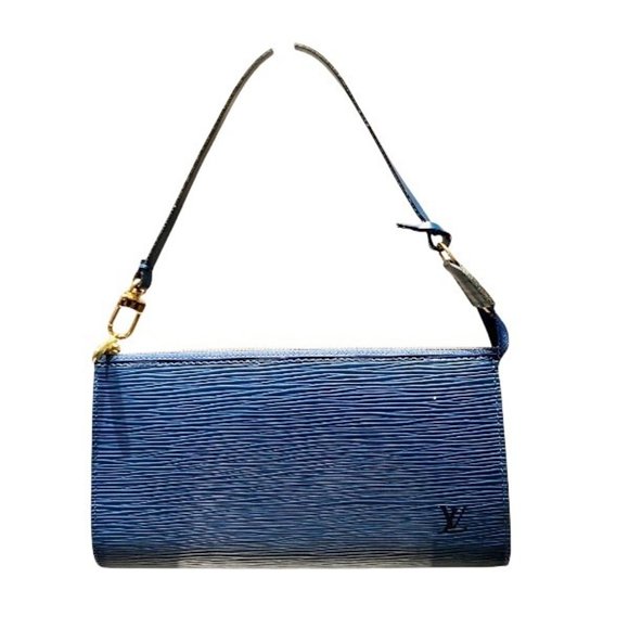 LOUIS VUITTON Blue Mini Bag - Picture 1 of 9